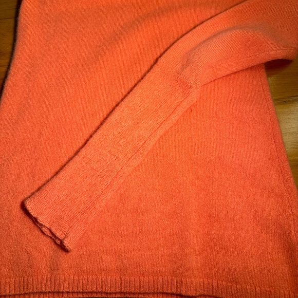 Cashmere Beth Bowley Coral Sweater ~ S - Picture 6 of 11